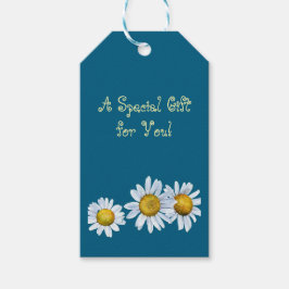 Entzückende Gänseblümchen-Geschenkdekoration Geschenkanhänger