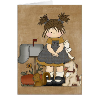 Entzückende Girly Land-Puppe