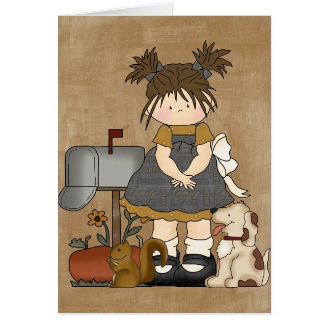 Entzückende Girly Land-Puppe (Vorne)