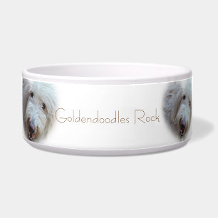 Entzückende Hundefutterschüssel Goldendoodles Napf