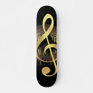 Entzückende Melodie - Gold Skateboard