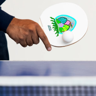 Entzückende Oster-Eier Ping-Pong-Schläger Tischtennis Schläger