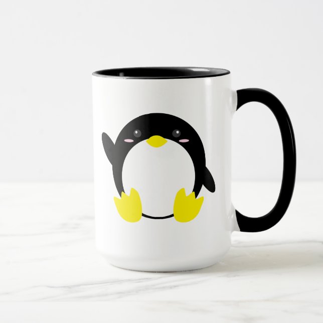 Entzückende Penguin-Tasse Tasse (Rechts)
