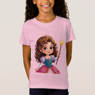 Entzückende Prinzessin mit Zauberstab T-Shirt