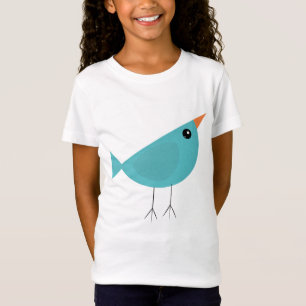 Entzückende skurrile Vogel-Natur-Kunst T-Shirt