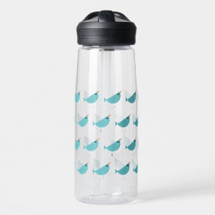 Entzückende skurrile Vogel-Natur-Kunst Trinkflasche