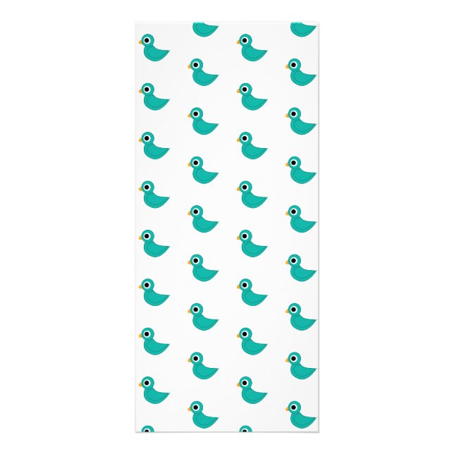 Entzückende skurrile Vogel-Natur-Kunst Werbekarte (Vorne)