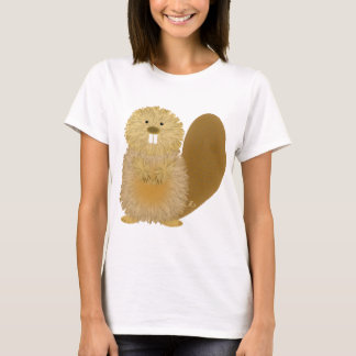 Entzückende Tierzeichnungen: Biber T-Shirt