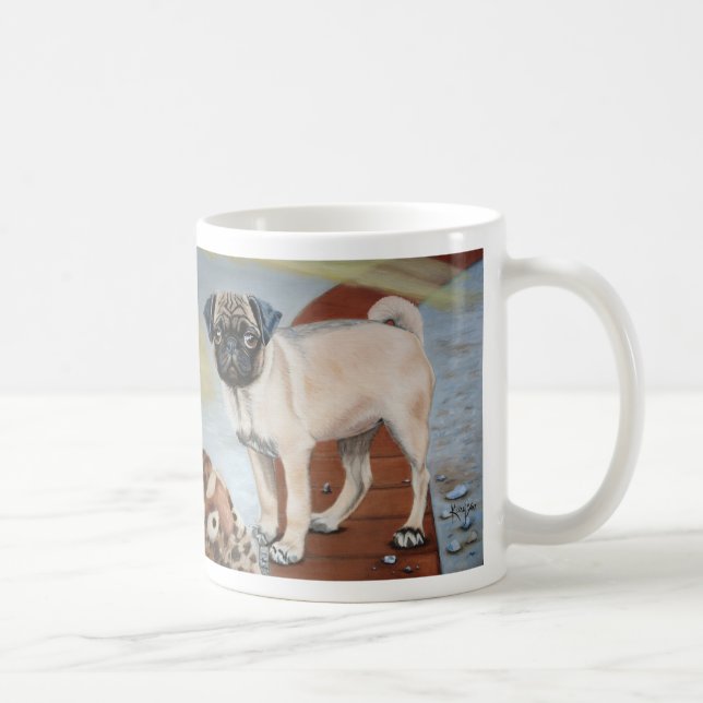 Entzückende Unfug-Tasse Kaffeetasse (Rechts)