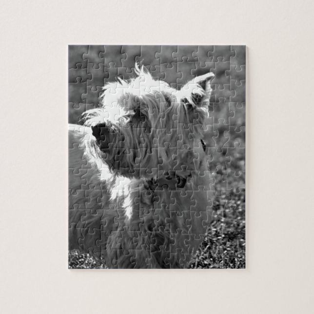 Entzückende Westie Terrier Sammlung Puzzle (Vertikal)