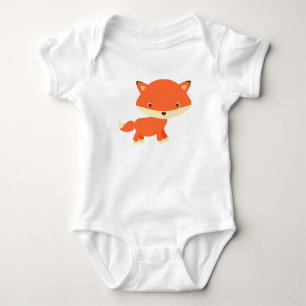 Entzückender BabyFox - Baby-Jersey-Bodysuit Baby Strampler