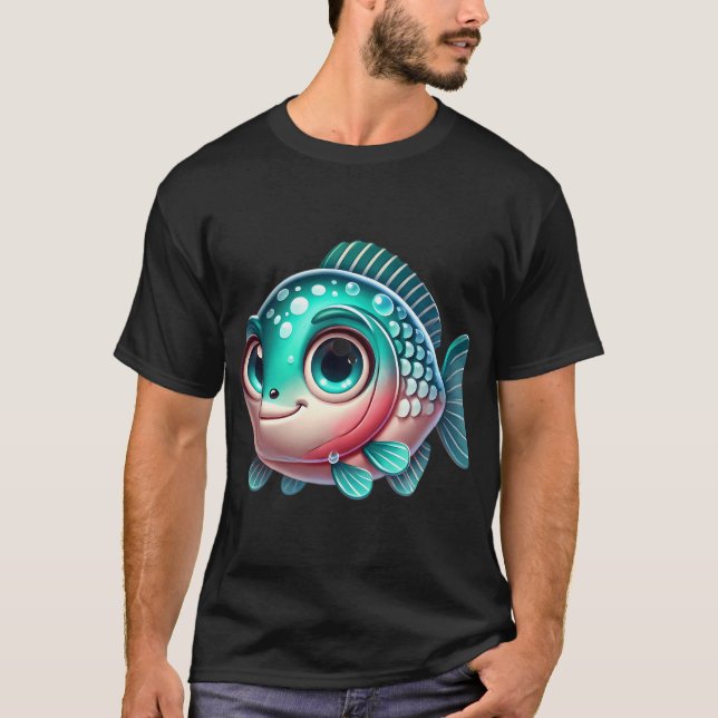 Entzückender Barramundi-Fisch T-Shirt (Vorderseite)