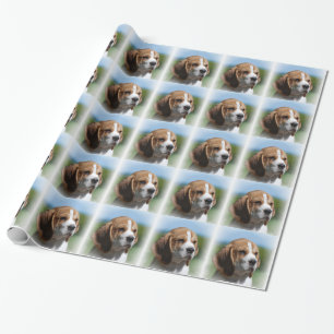 Entzückender Beagle-Hund Geschenkpapier