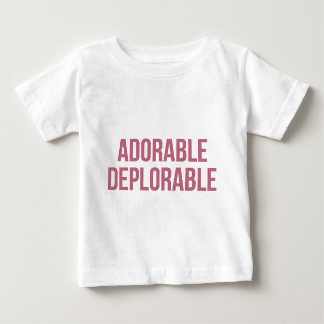 Entzückender - bedauernswert - Trumpf - Baby T-shirt (Vorderseite)