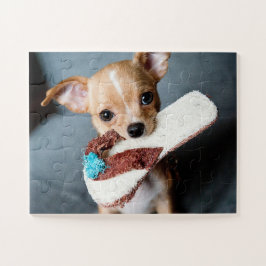 Entzückender Chihuahua-Welpe Puzzle