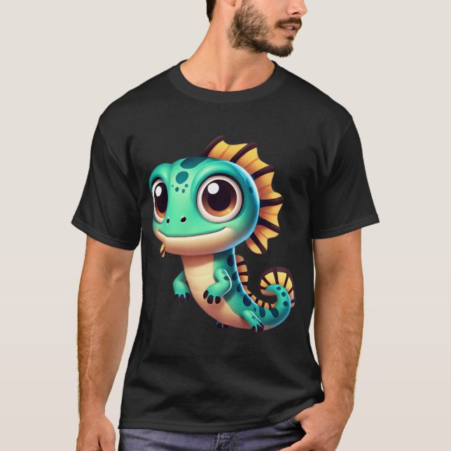 Entzückender Eidechsenfisch T-Shirt (Vorderseite)
