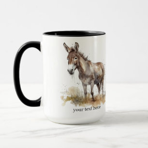 Entzückender Esel Serenity, individuell Tasse