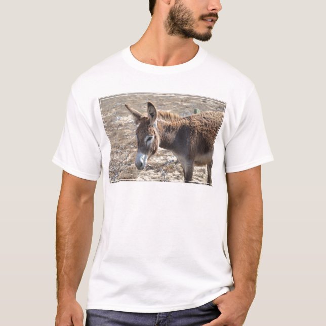 Entzückender Esel T-Shirt (Vorderseite)