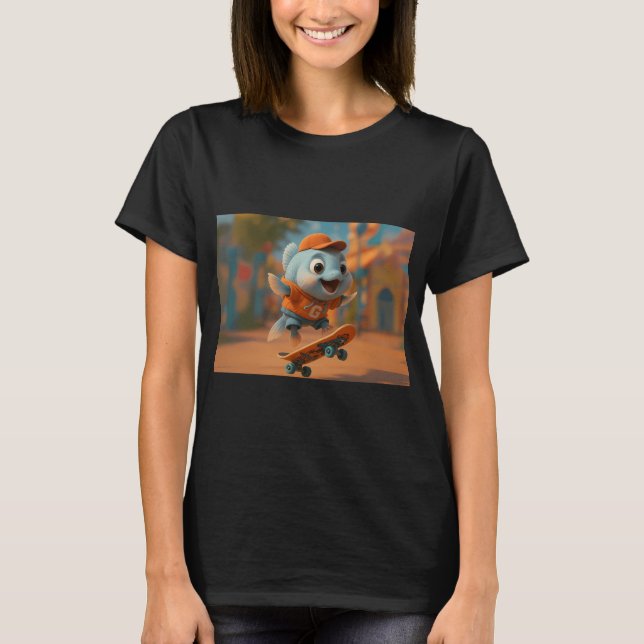 Entzückender Gourami-Fisch T-Shirt (Vorderseite)