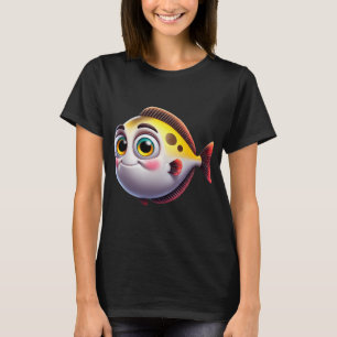 Entzückender Heilbutt Fisch T-Shirt
