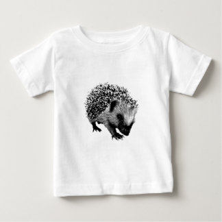 Entzückender Igel. Tier-Digital-Stich Baby T-shirt