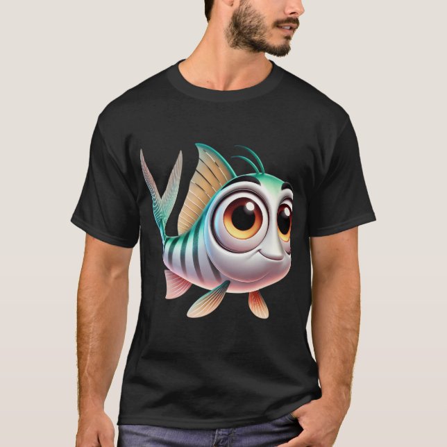 Entzückender Knochenfisch T-Shirt (Vorderseite)
