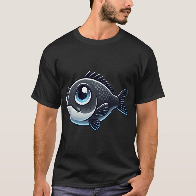 Entzückender Schwarzbarsch T-Shirt (Vorderseite)