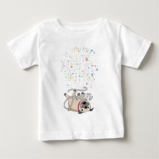 Entzückender und alberner Mops Baby T-shirt