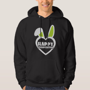 Entzückender Veganismus Ostern Kunstwerk Vegan Ost Hoodie