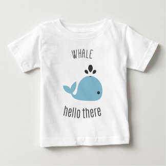 Entzückender Wal (wohl) hallo dort! Baby T-shirt