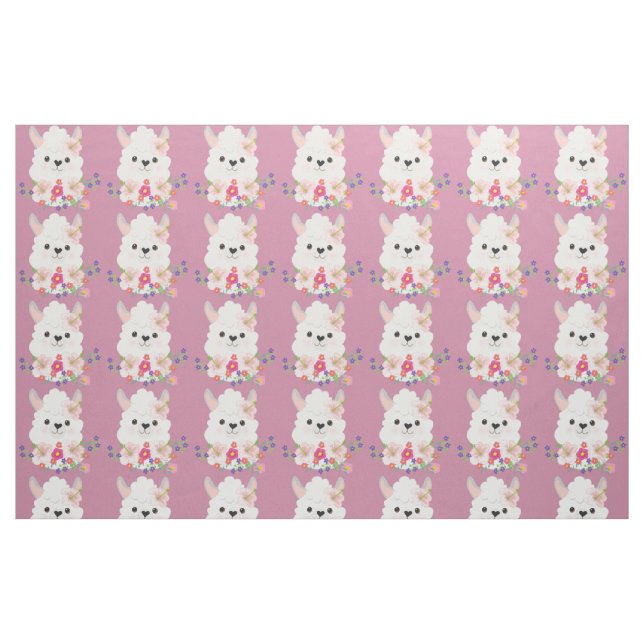 Entzückendes Alpaka Stoff (Fat Quarter (45,7 x 55,9 cm))
