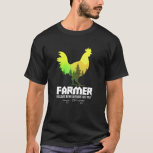 Entzückendes Amüsantes Huhn Der Motivations-Landwi T-Shirt