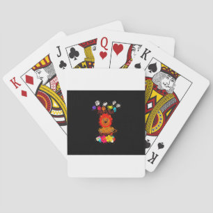 Entzückendes Baby-Löwen-Kunst-Design-Motiv Spielkarten