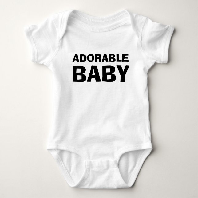 Entzückendes Baby Strampler (Vorderseite)