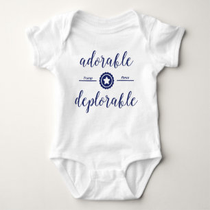 Entzückendes bedauernswertes Baby-Bodysuit-Blau Baby Strampler