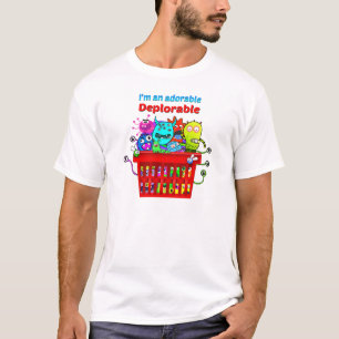 Entzückendes bedauernswertes, Korb von Deplorable T-Shirt