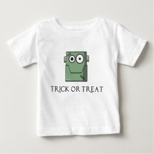 Entzückendes Frankenstein Hauptbaby-Shirt Baby T-shirt