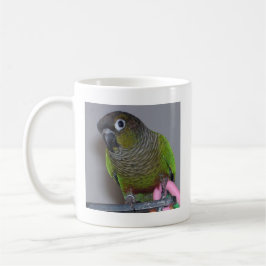 Entzückendes Greencheek Conure Kaffeetasse