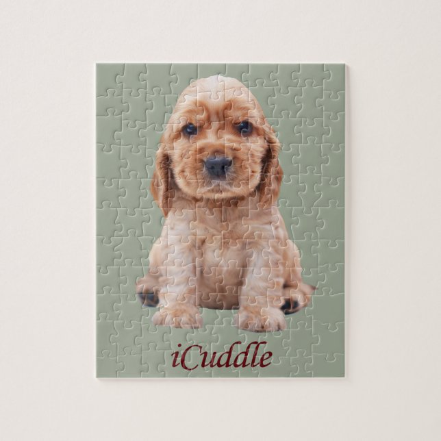 Entzückendes iCuddle Cocker spaniel Puzzle (Vertikal)