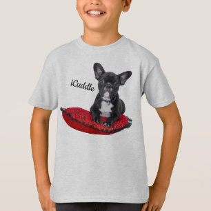 Entzückendes iCuddle französische Bulldogge T-Shirt
