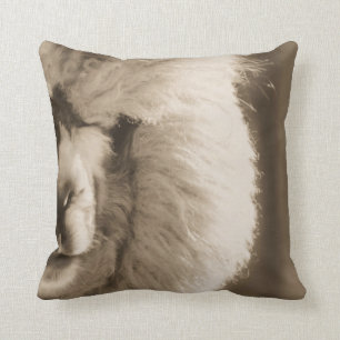 Entzückendes Lama/Alpaka Kissen