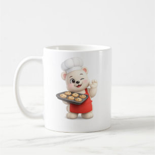 Entzückendes süßes Bär-Design für Pero-Charaktere Kaffeetasse