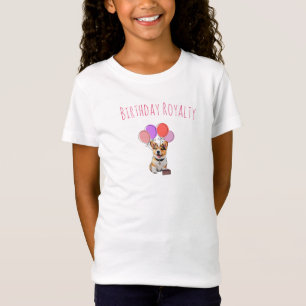 Entzückendes süßes Muss Rosa Corgi Geburtstagsmädc T-Shirt