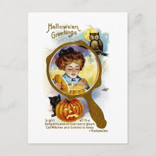 Entzünde alle Pumpkins! Postkarte