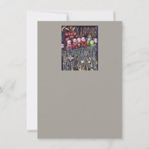 entzünden dankeskarte