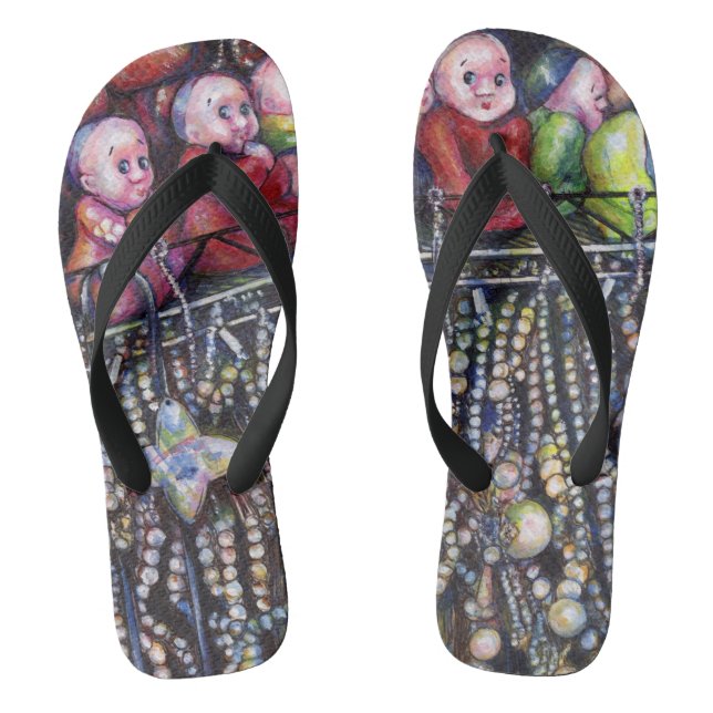entzünden flip flops (Fußbett)