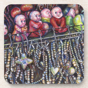 entzünden getränkeuntersetzer