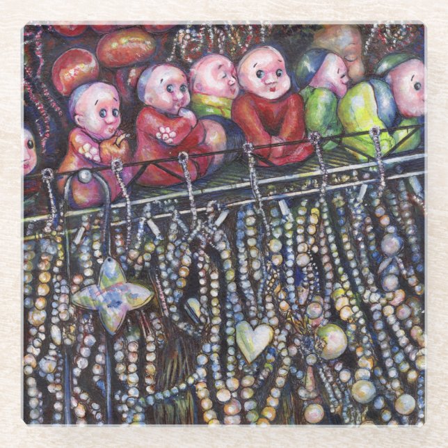 entzünden glasuntersetzer (Vorderseite)