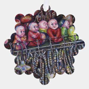 entzünden ornament karte