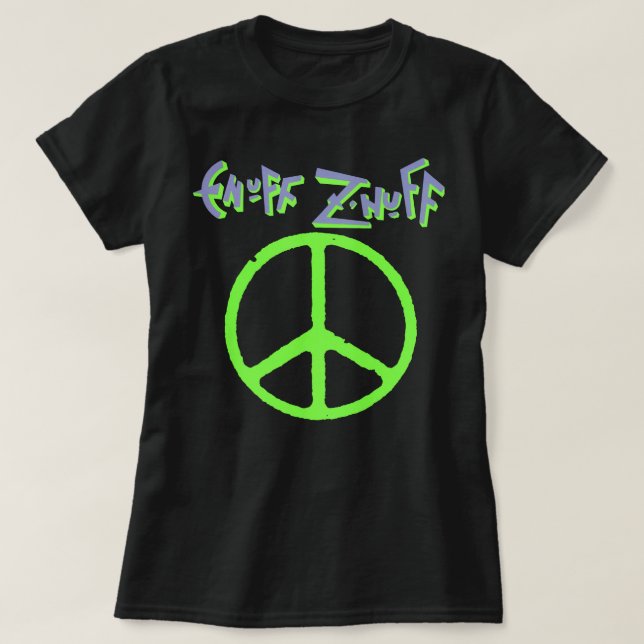 Enuff Z Nuff American Rock Band 1989 Album Logo De T-Shirt (Design vorne)